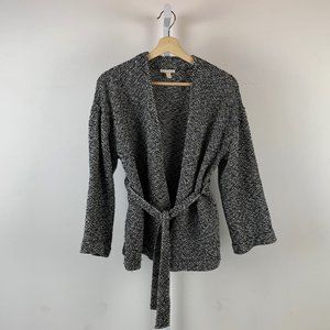 Eileen Fisher Organic Cotton Belted Kimono Jacket